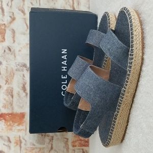 New Cole Haan Cloudfeel Espdrille Sandal